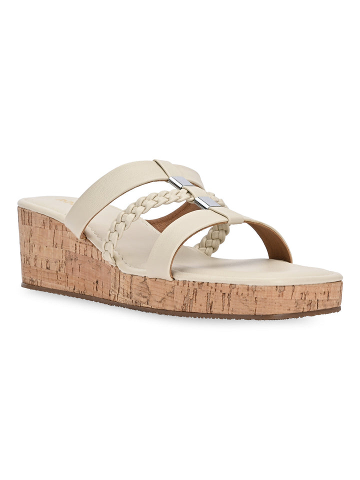 Rocia By Regal Beige Women Casual Wedges
