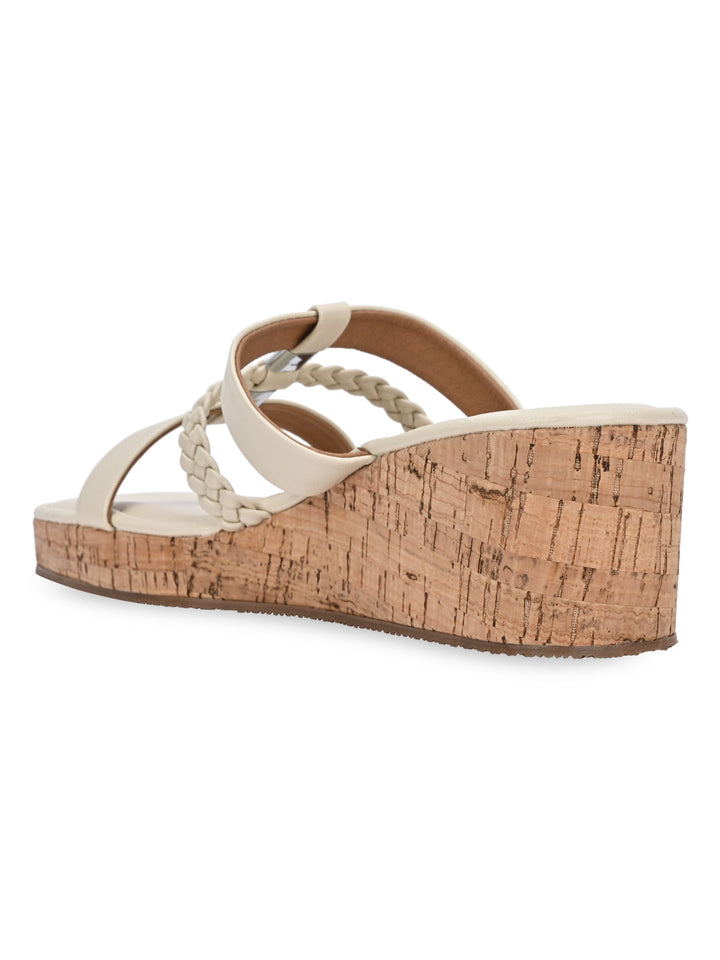 Rocia By Regal Beige Women Casual Wedges