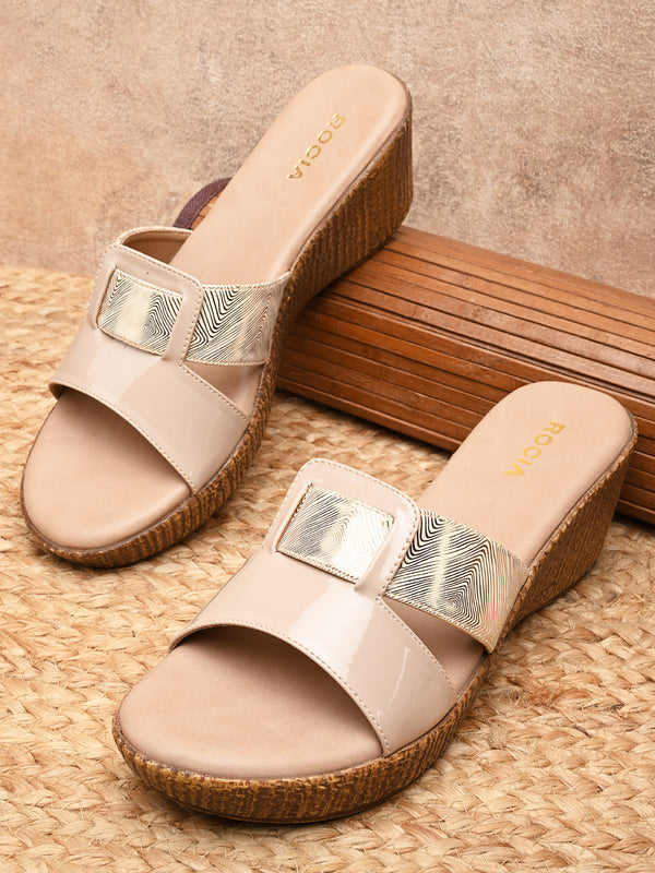 Rocia By Regal Beige Women Casual Platforms
