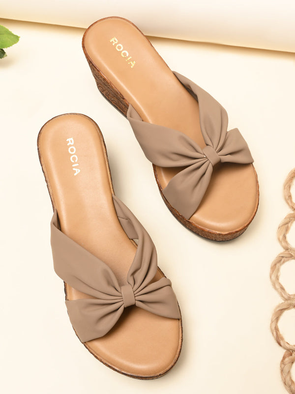 Rocia By Regal Beige Women Classic Platforms