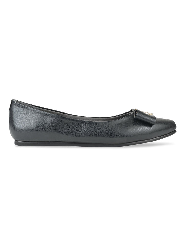 Rocia By Regal Black Women Ballerinas