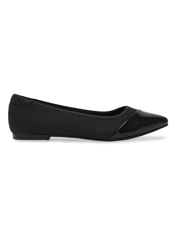 Rocia By Regal Black Women Ballerinas