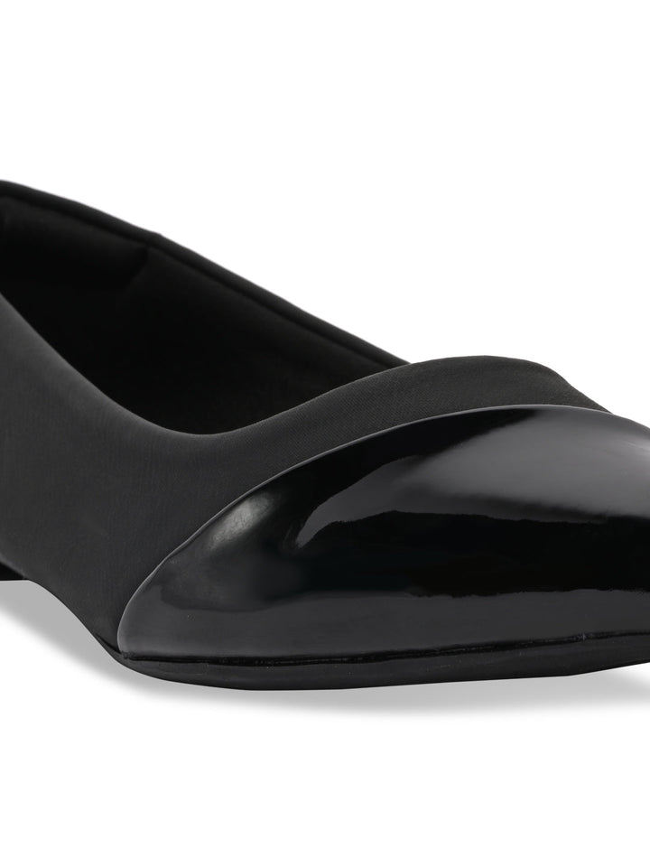Rocia By Regal Black Women Ballerinas