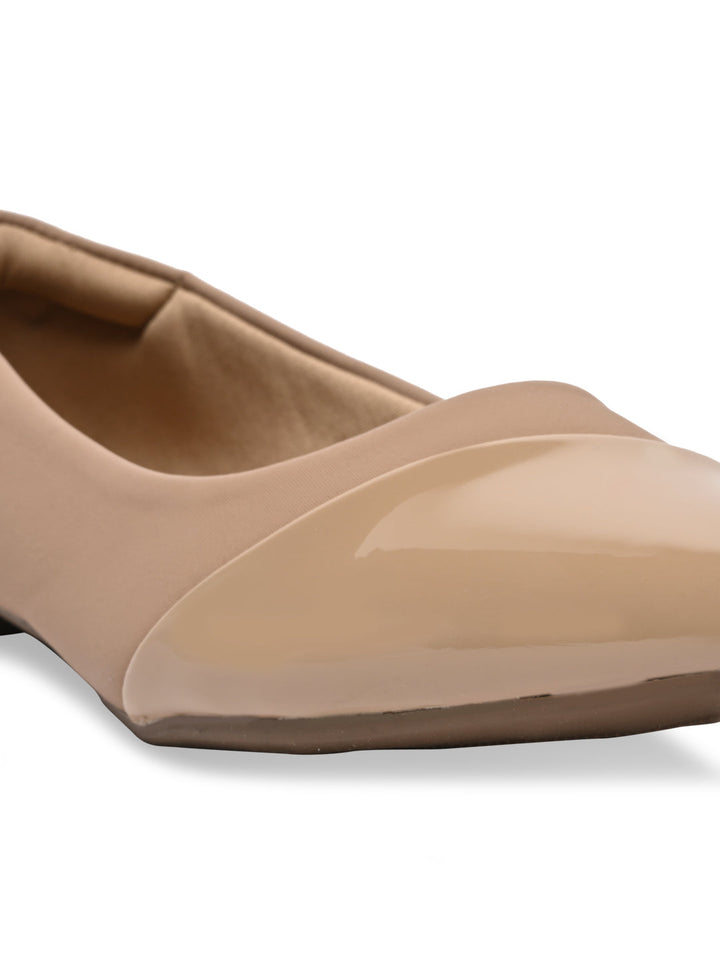 Rocia By Regal Taupe Women Ballerinas