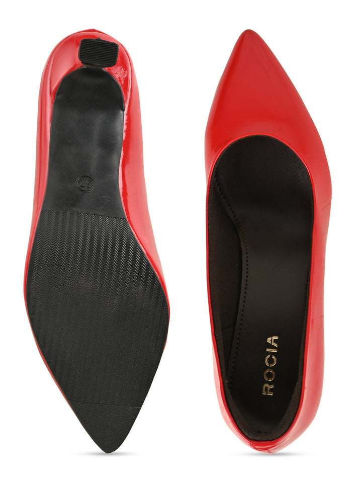 Rocia By Regal Red Women Pointy Toe Stiletto Pumps