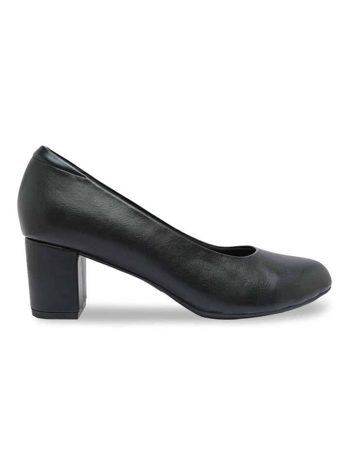 Rocia By Regal Black Women Comfort Pumps