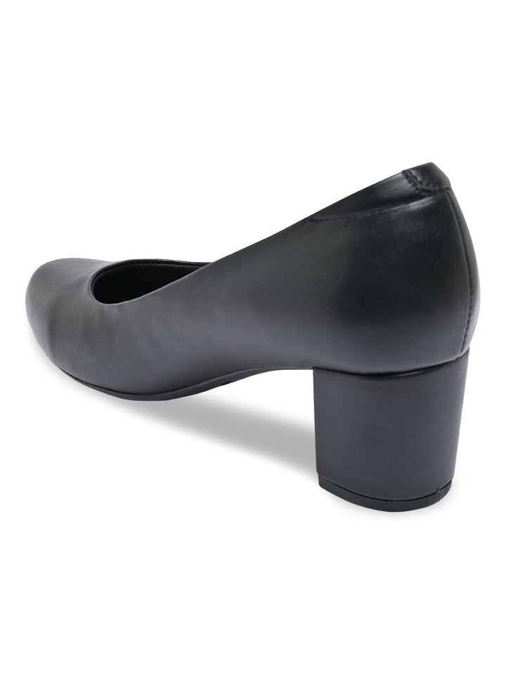 Rocia By Regal Black Women Comfort Pumps