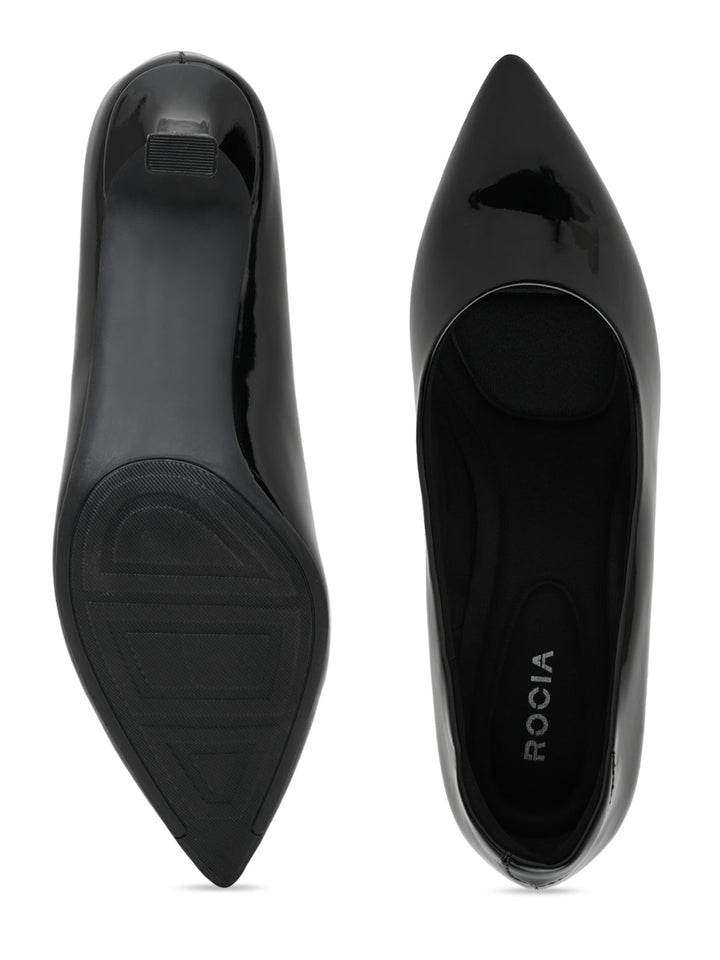 Rocia By Regal Black Women Patent Stilettos