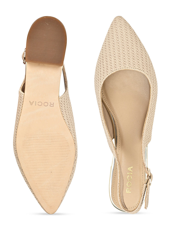 Rocia By Regal Beige Women Chatai Slingback