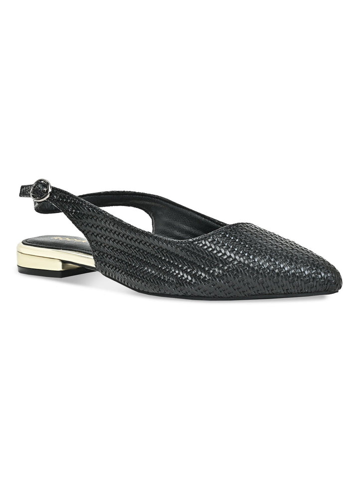 Rocia By Regal Black Women Chatai Slingback