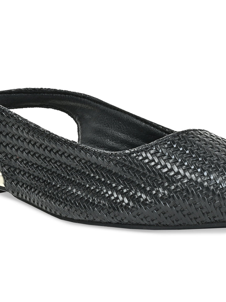 Rocia By Regal Black Women Chatai Slingback