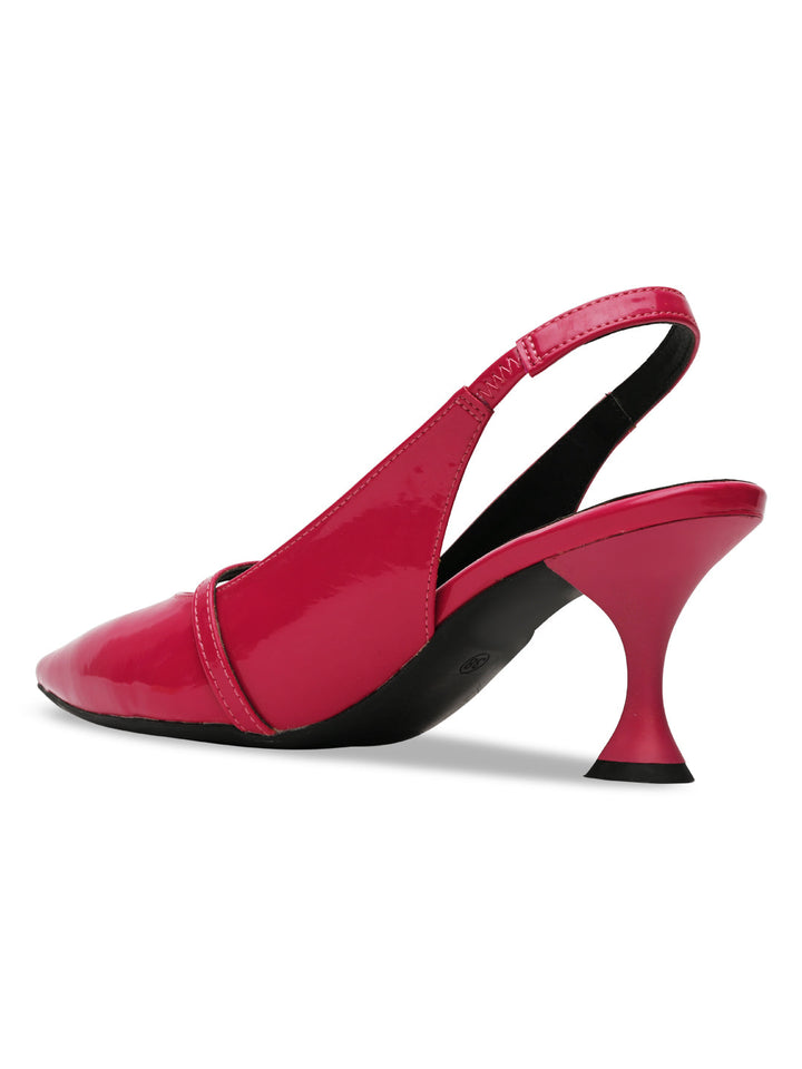 Rocia By Regal Pink Women High Heel Sling Back Pumps