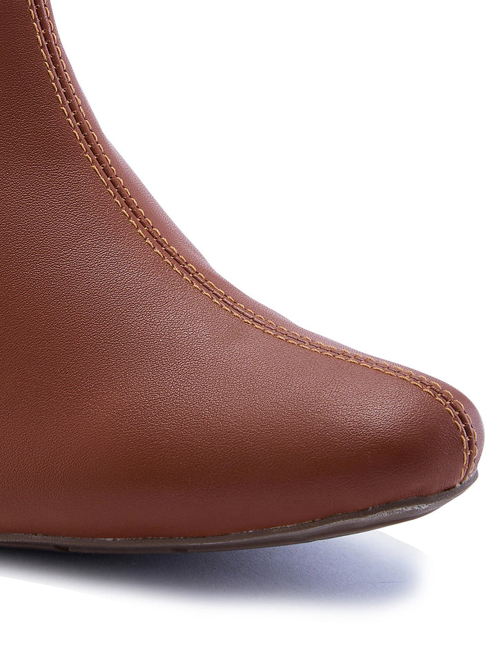 Rocia By Regal Tan Women Ankle Length Boots