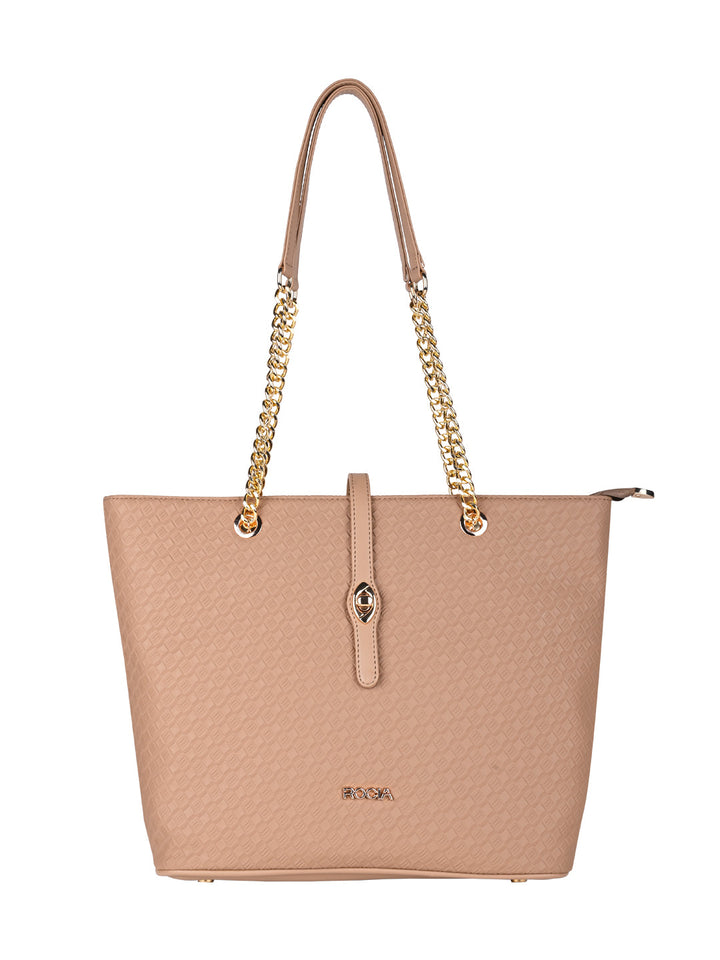 Rocia By Regal Brown Women Casual Classy Handbag