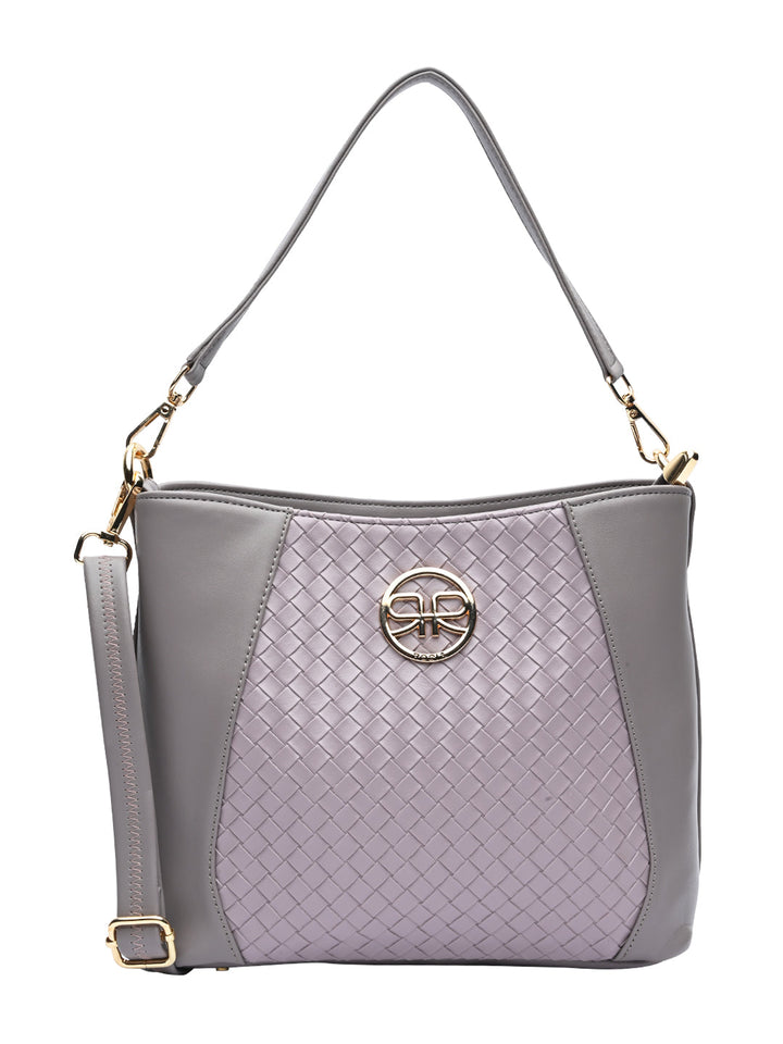 Rocia By Regal Lilac Women Woven Handbag
