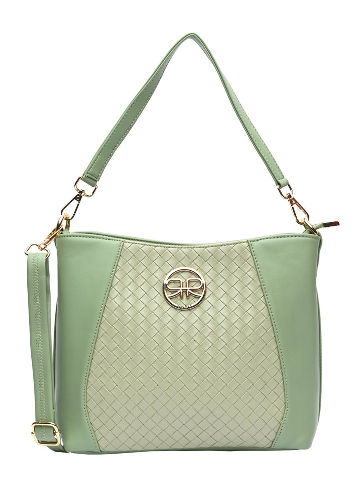 Rocia By Regal Mint Women Woven Handbag