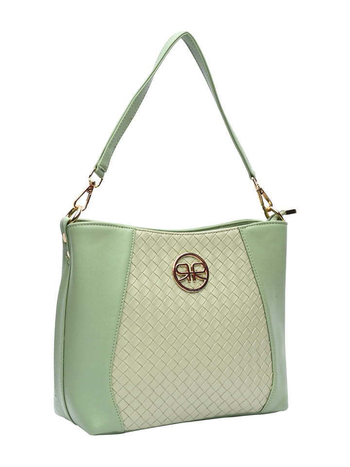 Rocia By Regal Mint Women Woven Handbag