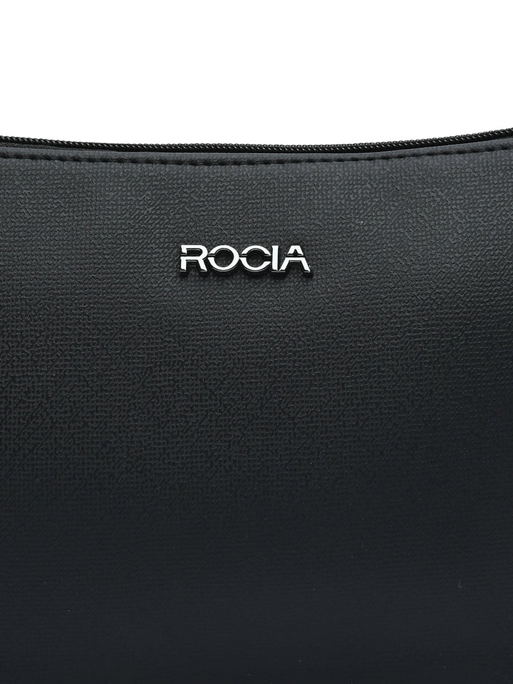 Rocia By Regal Black Women Solid Shoulder Bag