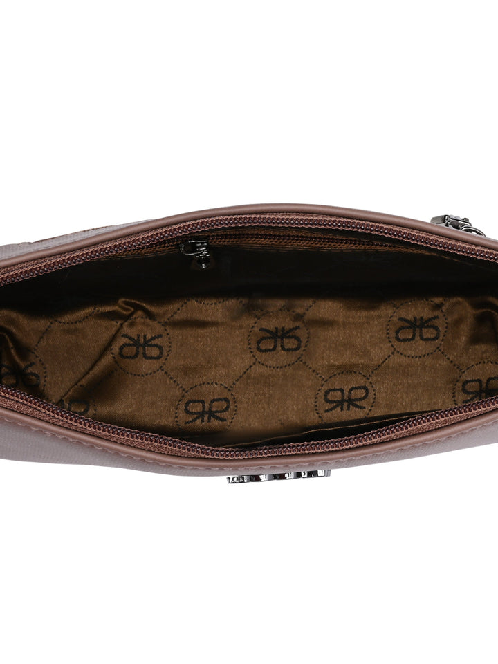 Rocia By Regal Nude Women Solid Shoulder Bag