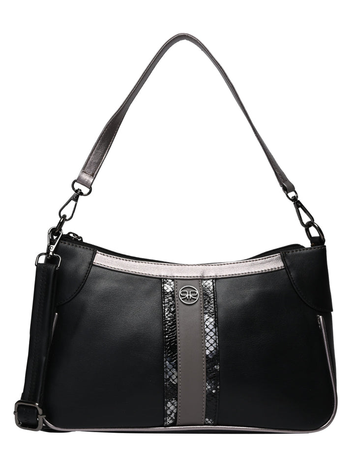 Rocia By Regal Black Women Classy Shoulder Bag
