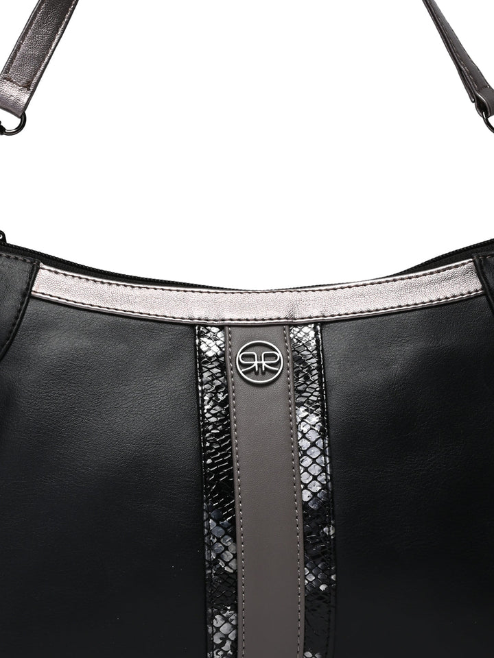 Rocia By Regal Black Women Classy Shoulder Bag