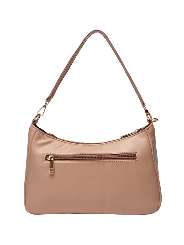 Rocia By Regal Nude Women Woven Shoulder Bag