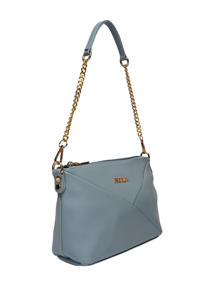 Rocia By Regal Blue Women Cute Solid Handbag