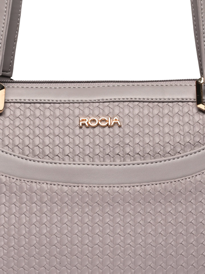 Rocia By Regal Lilac Women Woven Textured Shoulder Bag
