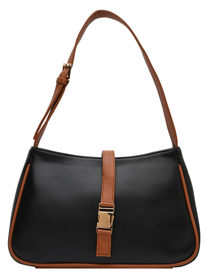 Rocia By Regal Black Women Casual Shoulder Bag