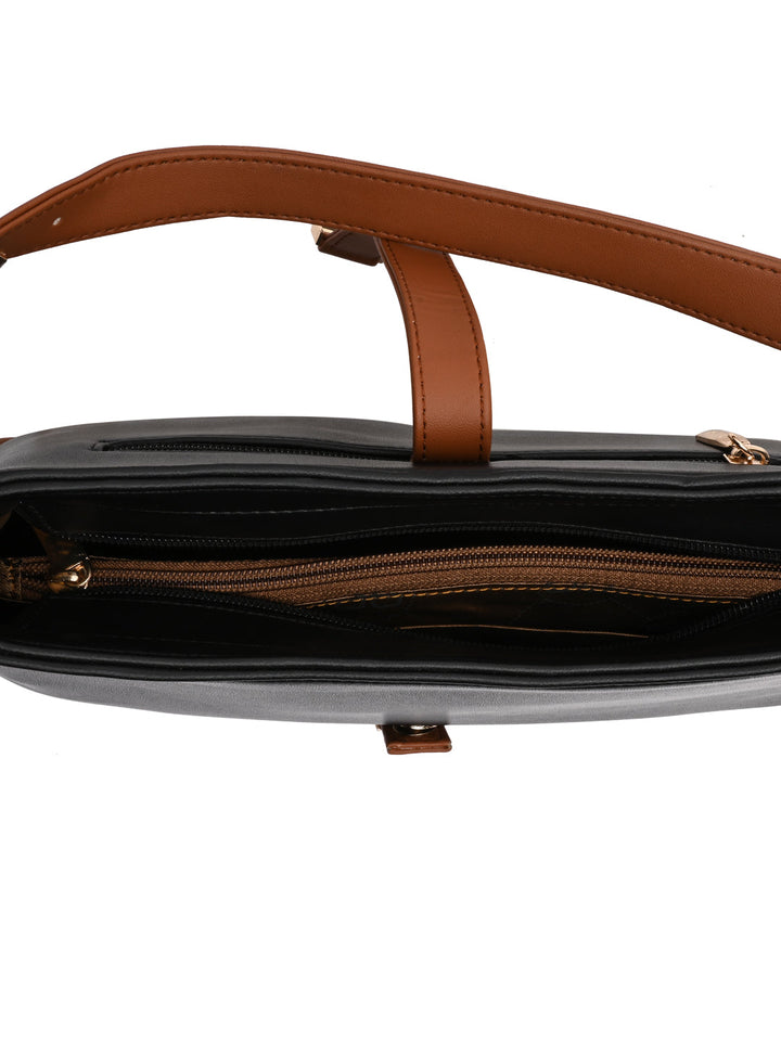 Rocia By Regal Black Women Casual Shoulder Bag