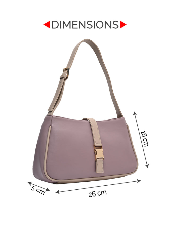 Rocia By Regal Lilac Women Casual Shoulder Bag