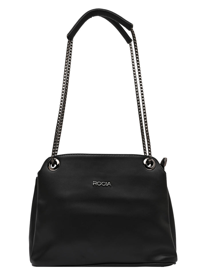 Rocia By Regal Black Women Casual Shoulder Bag