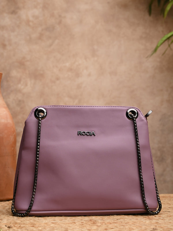 Rocia By Regal Lilac Women Casual Shoulder Bag