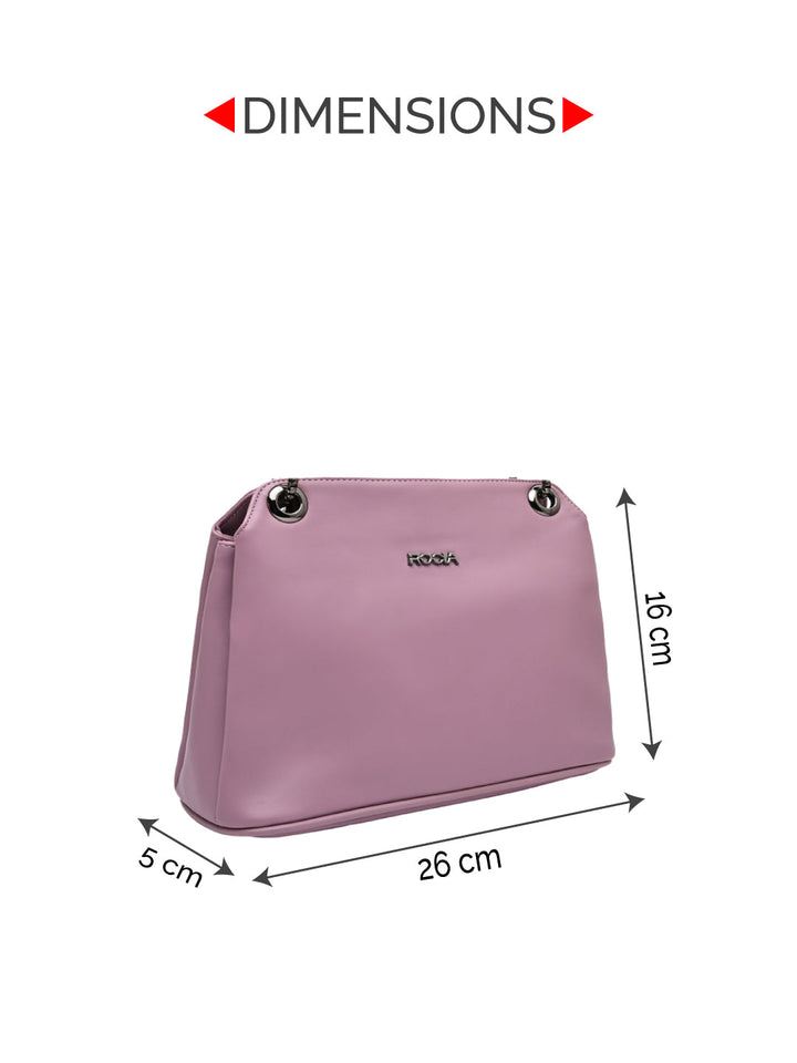 Rocia By Regal Lilac Women Casual Shoulder Bag