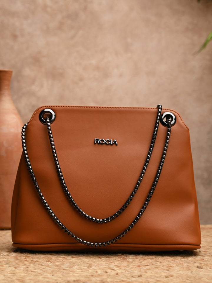 Rocia By Regal Tan Women Casual Shoulder Bag