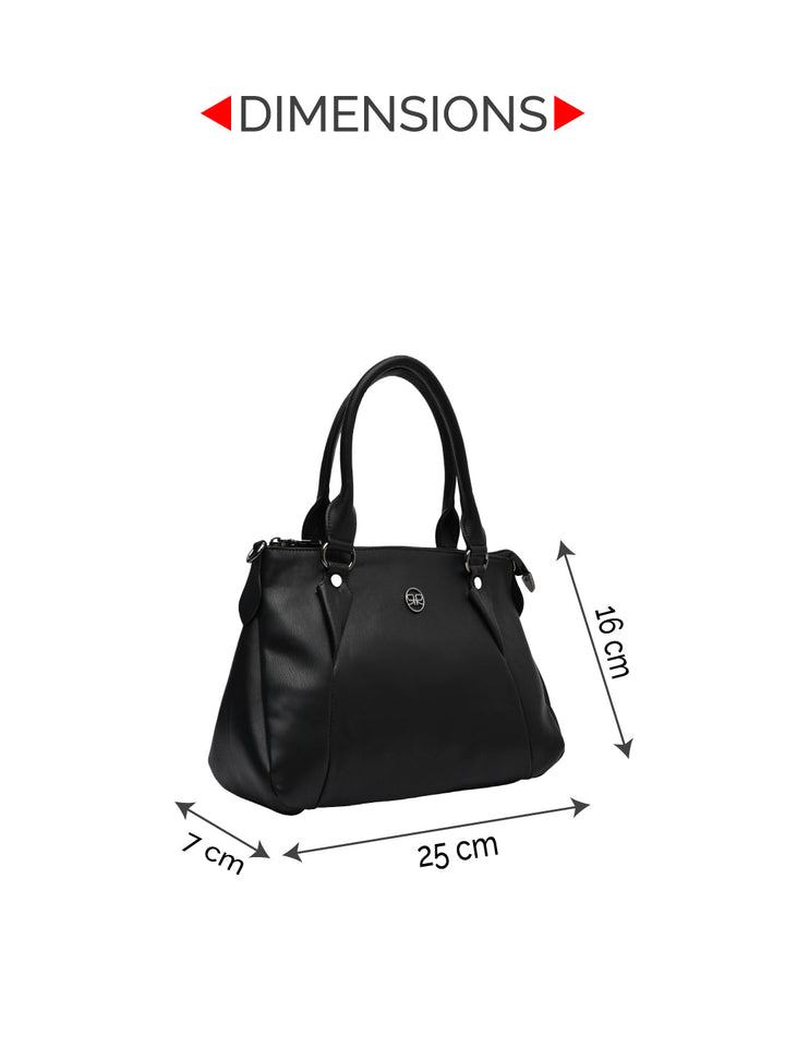 Rocia By Regal Black Women Casual Shoulder Bag