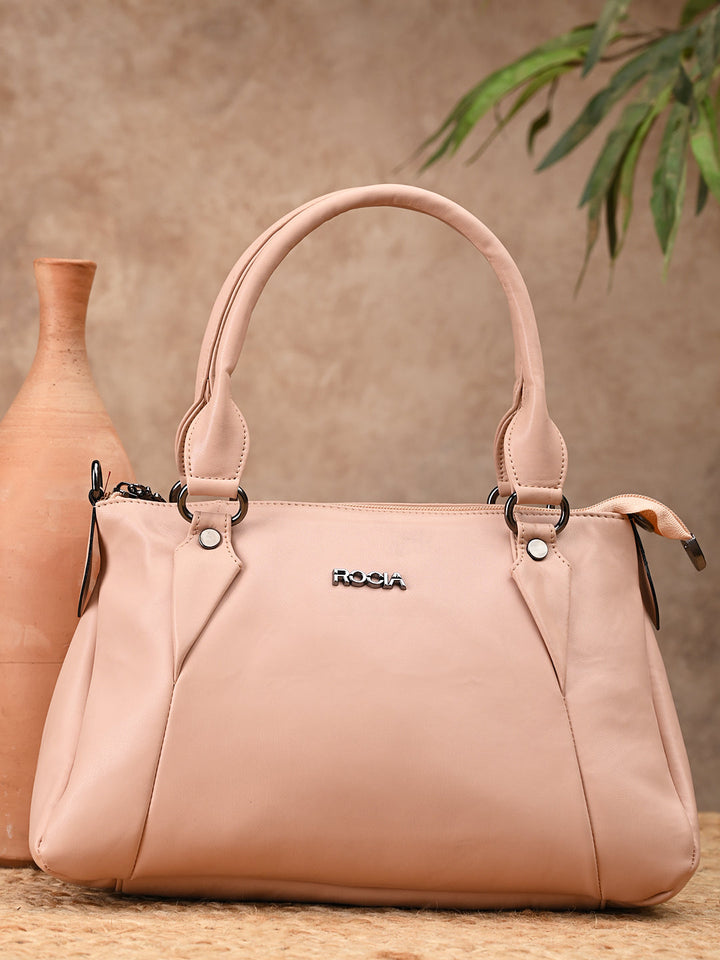 Rocia By Regal Peach Women Casual Shoulder Bag