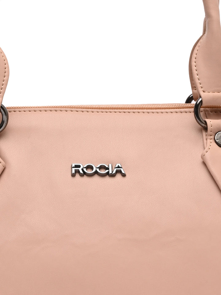 Rocia By Regal Peach Women Casual Shoulder Bag