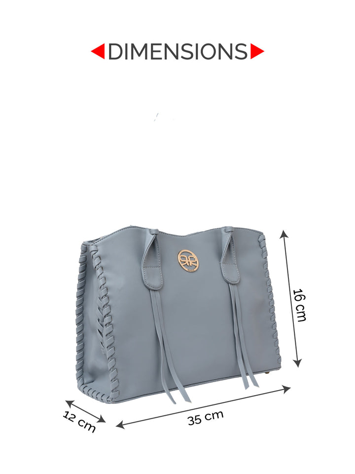 Rocia By Regal Blue Women Casual Tote Bag