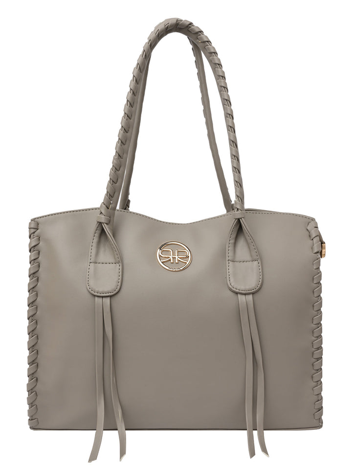 Rocia By Regal Grey Women Casual Tote Bag