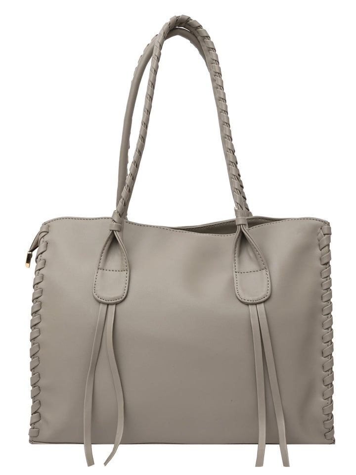 Rocia By Regal Grey Women Casual Tote Bag