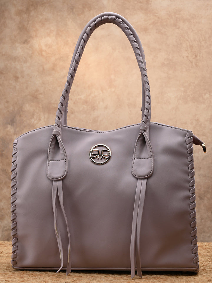 Rocia By Regal Lilac Women Casual Tote Bag