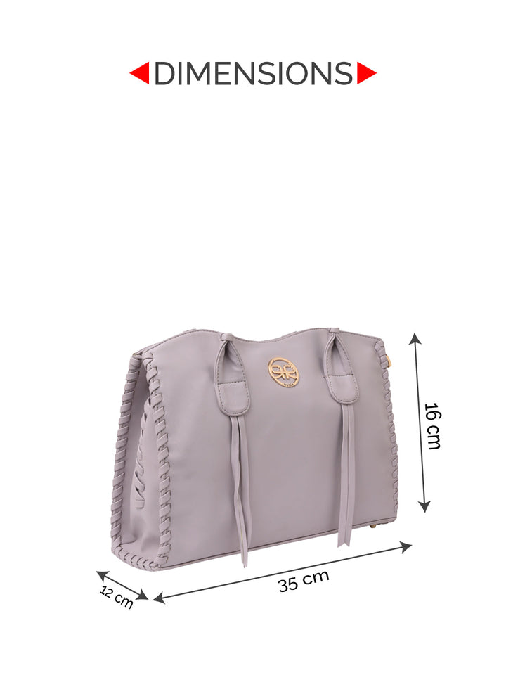 Rocia By Regal Lilac Women Casual Tote Bag