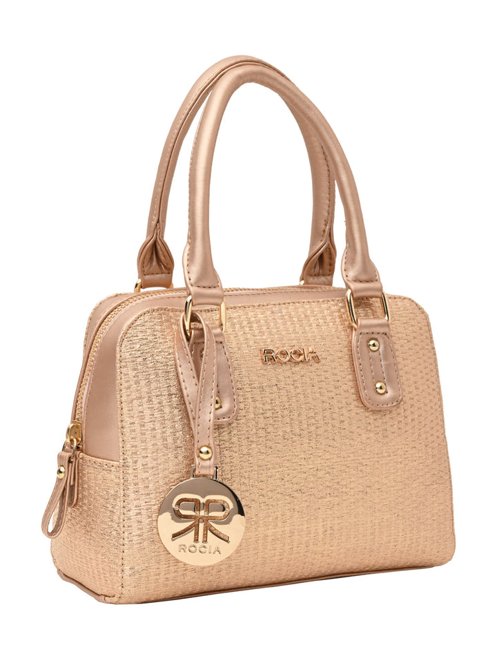 Rocia By Regal Rose Gold Women Cute Small Handbag