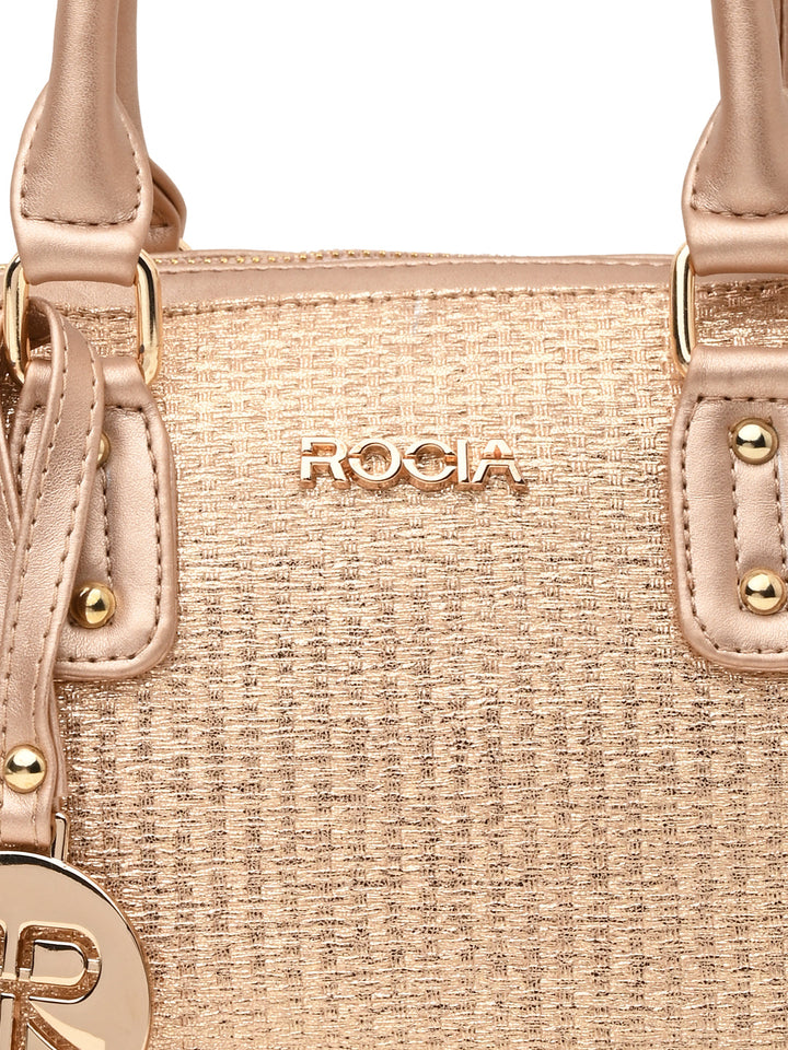 Rocia By Regal Rose Gold Women Cute Small Handbag
