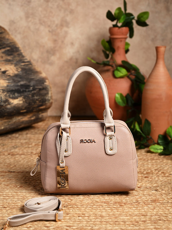 Rocia By Regal Beige Women Cute Small Drymill Handbag