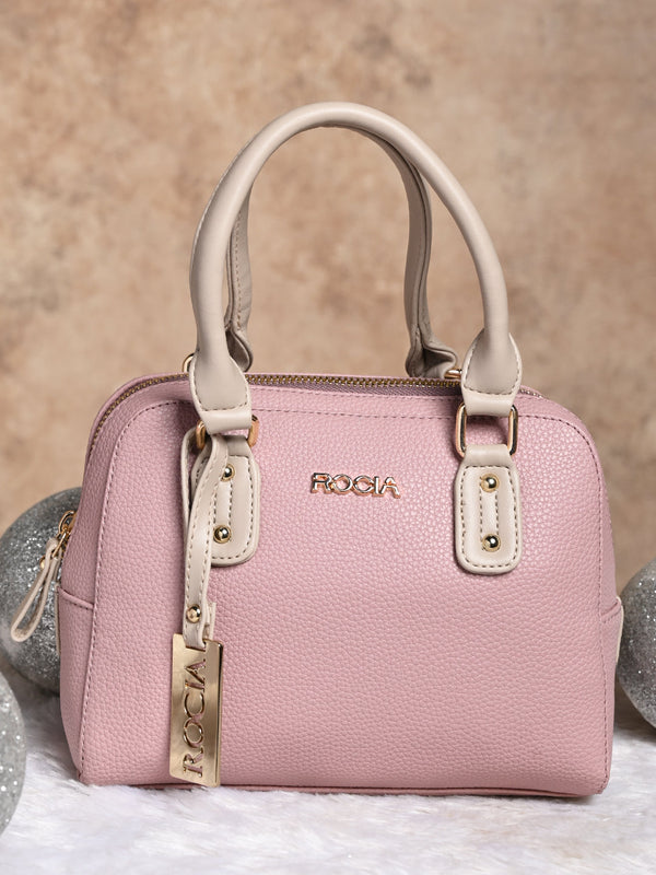 Rocia By Regal Pink Women Cute Small Drymill Handbag