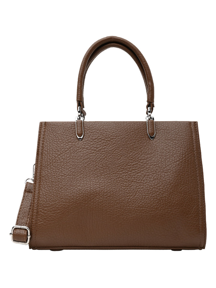 Rocia By Regal Brown Women Classic Solid Handbag
