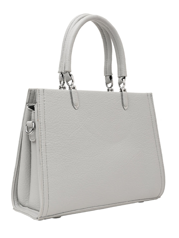 Rocia By Regal Grey Women Classic Solid Handbag
