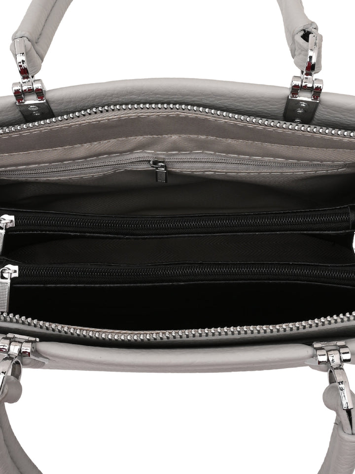 Rocia By Regal Grey Women Classic Solid Handbag